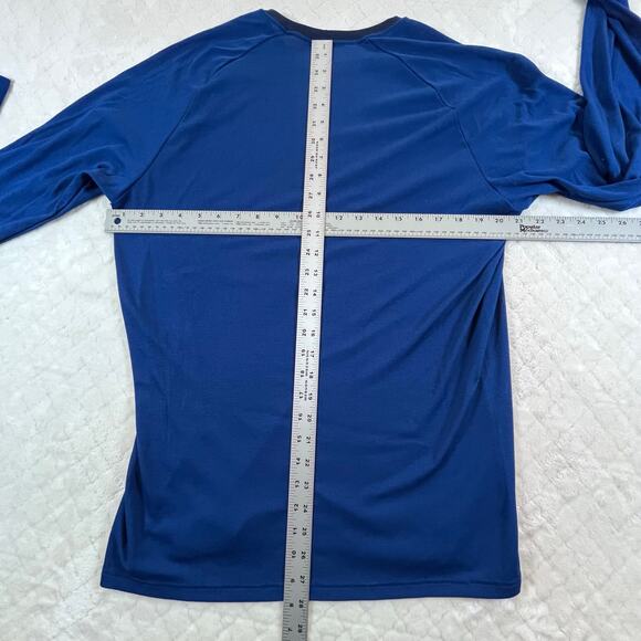 Patagonia Blue Capilene Long Sleeve Baselayer Shirt Men’s Sz Lg - Picture 4 of 4